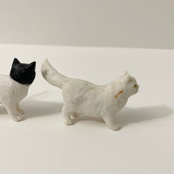 Vintage Cats and Dog Pencil Toppers Kittens Rubber Mini Animal Figures - Picture 5 of 16